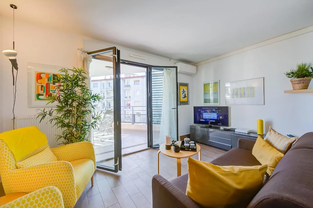 公寓 Appartement Liberation - Happy Rentals 尼斯 法国